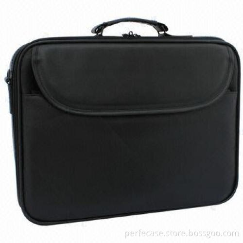 Leather Laptop Bag, Ideal for 15.6-inch Laptop, with Classic Design and Hard Frame for Protection